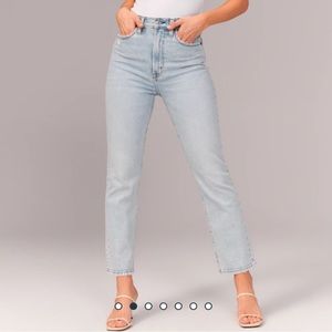 Curve Love Ultra High Rise Ankle Straight Jean